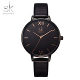 Ladies Watch Leather Quartz Watch