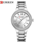 Luxury Women Casual Wristwatch Stainless Steel