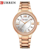 Luxury Women Casual Wristwatch Stainless Steel