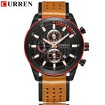 Men Wrist watch Calendar Chronograph Quartz watch