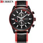 Men Wrist watch Calendar Chronograph Quartz watch