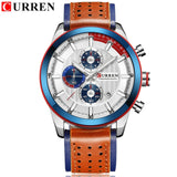 Men Wrist watch Calendar Chronograph Quartz watch