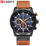 Men Luxury Brand Chronograph Quartz Wristwatch