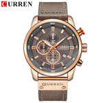 Men Luxury Brand Chronograph Quartz Wristwatch