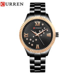 Women Watch Quartz Wristwatch Rose Gold