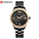 Women Watch Quartz Wristwatch Rose Gold