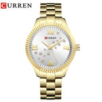 Women Watch Quartz Wristwatch Rose Gold