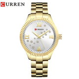 Women Watch Quartz Wristwatch Rose Gold