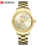 Women Watch Quartz Wristwatch Rose Gold