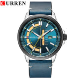 Men Watch Quartz Wristwatch Leather