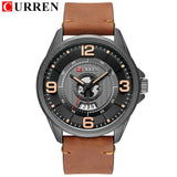 Men Wristwatch Analog Quartz Waterproof