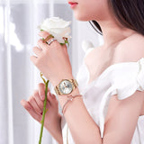 Women Stainless Steel Wristwatch Luxury