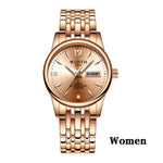 Women Stainless Steel Wristwatch Luxury