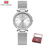 Women Luxury Fashion Ladies Quartz Wristwatch Waterproof