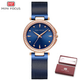 Women Luxury Fashion Ladies Quartz Wristwatch Waterproof