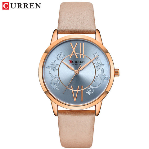 Women Watch Creative Analog Quartz Wrist Watch Leather