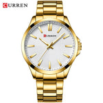 Men Watch Stainless Steel Wristwatch Waterproof