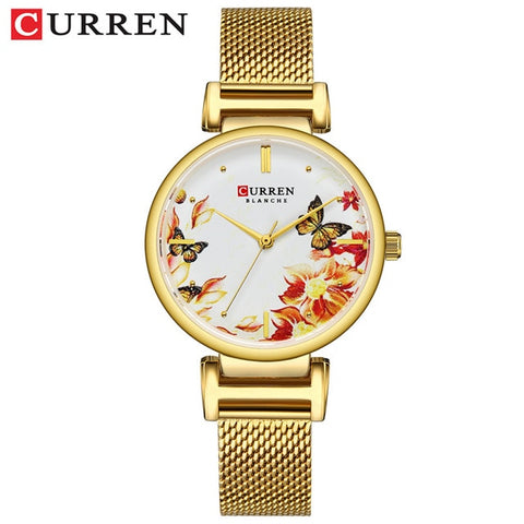 Women Watch Stainless Steel Quartz WristWatch